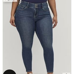 Torrid high rise skinny jegging jeans
